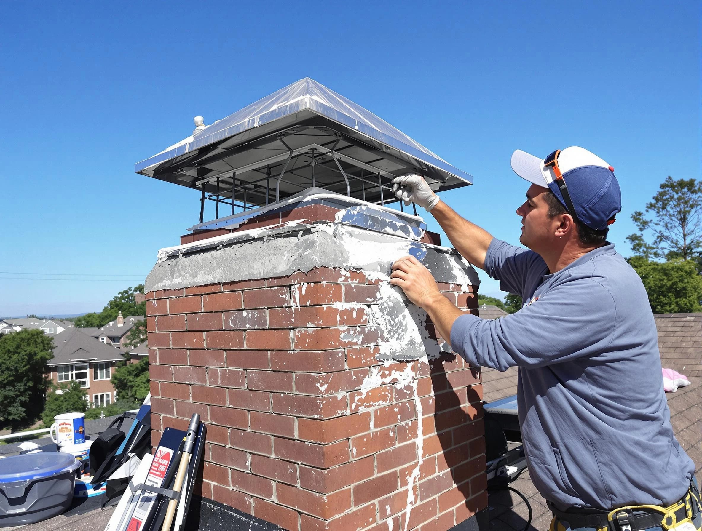 Chimney Crown Services service in Glendale, CO