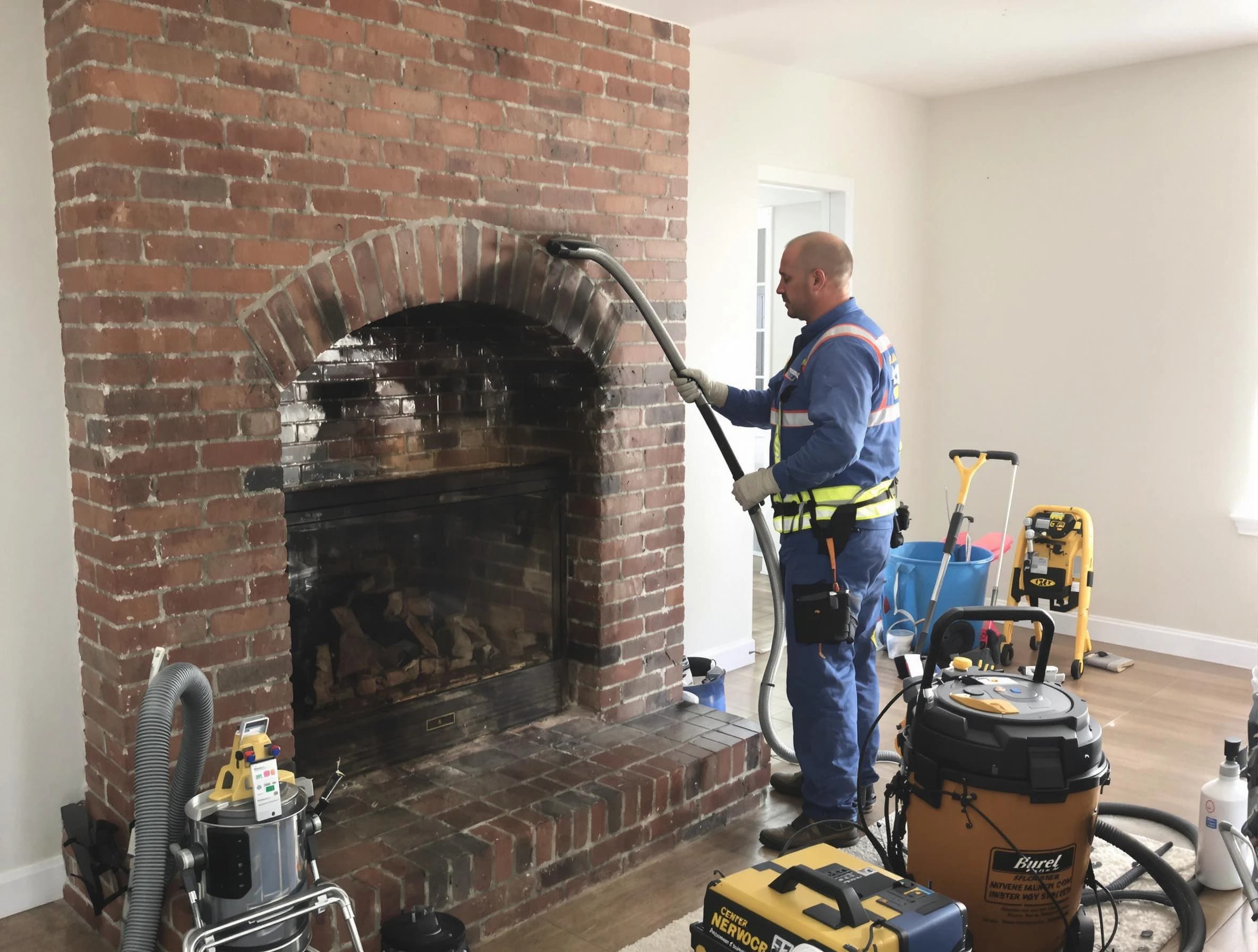 Glendale Chimney Sweep expert performing detailed chimney sweep in Glendale, CO