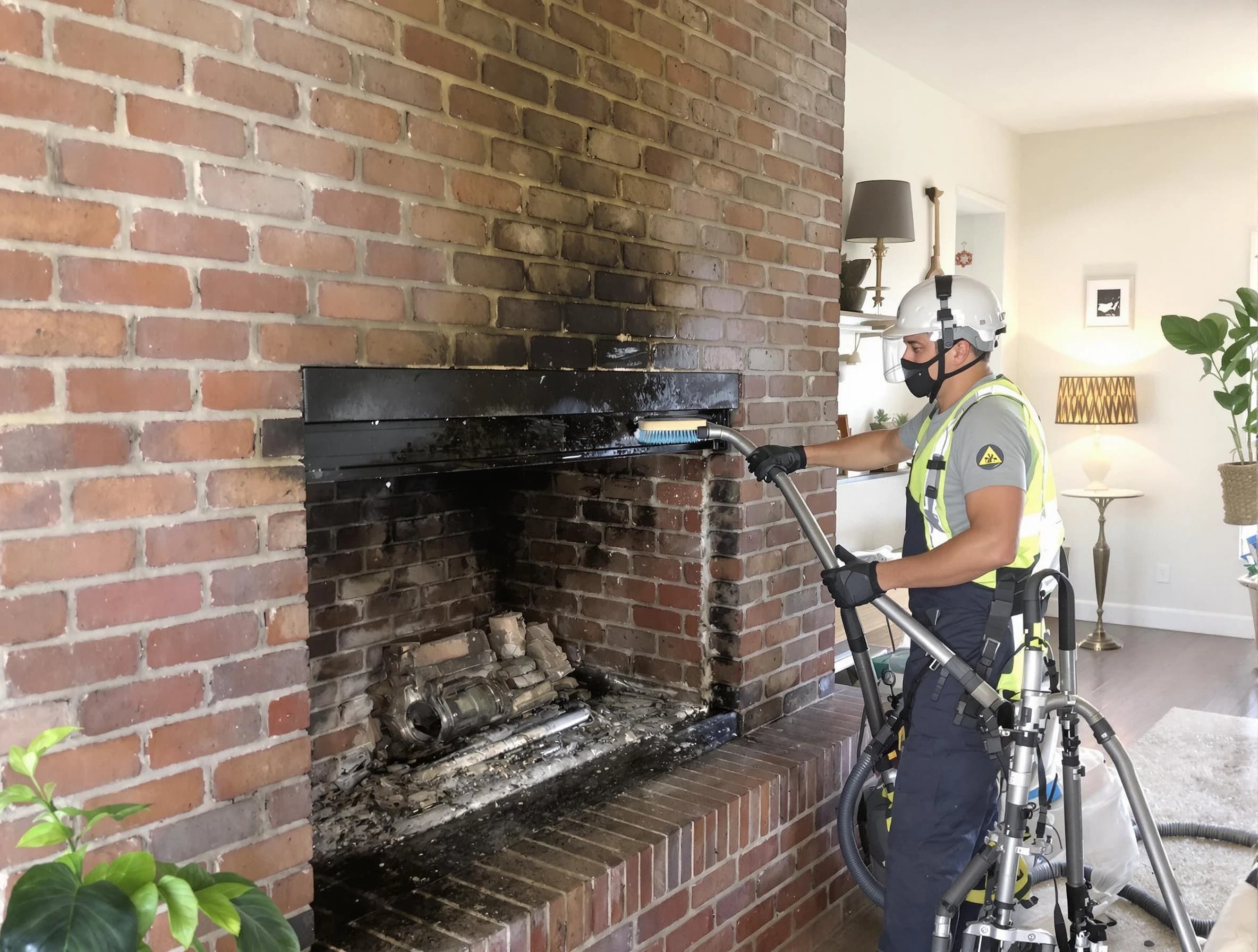 Glendale Chimney Sweep providing fireplace cleaning services in Glendale, CO